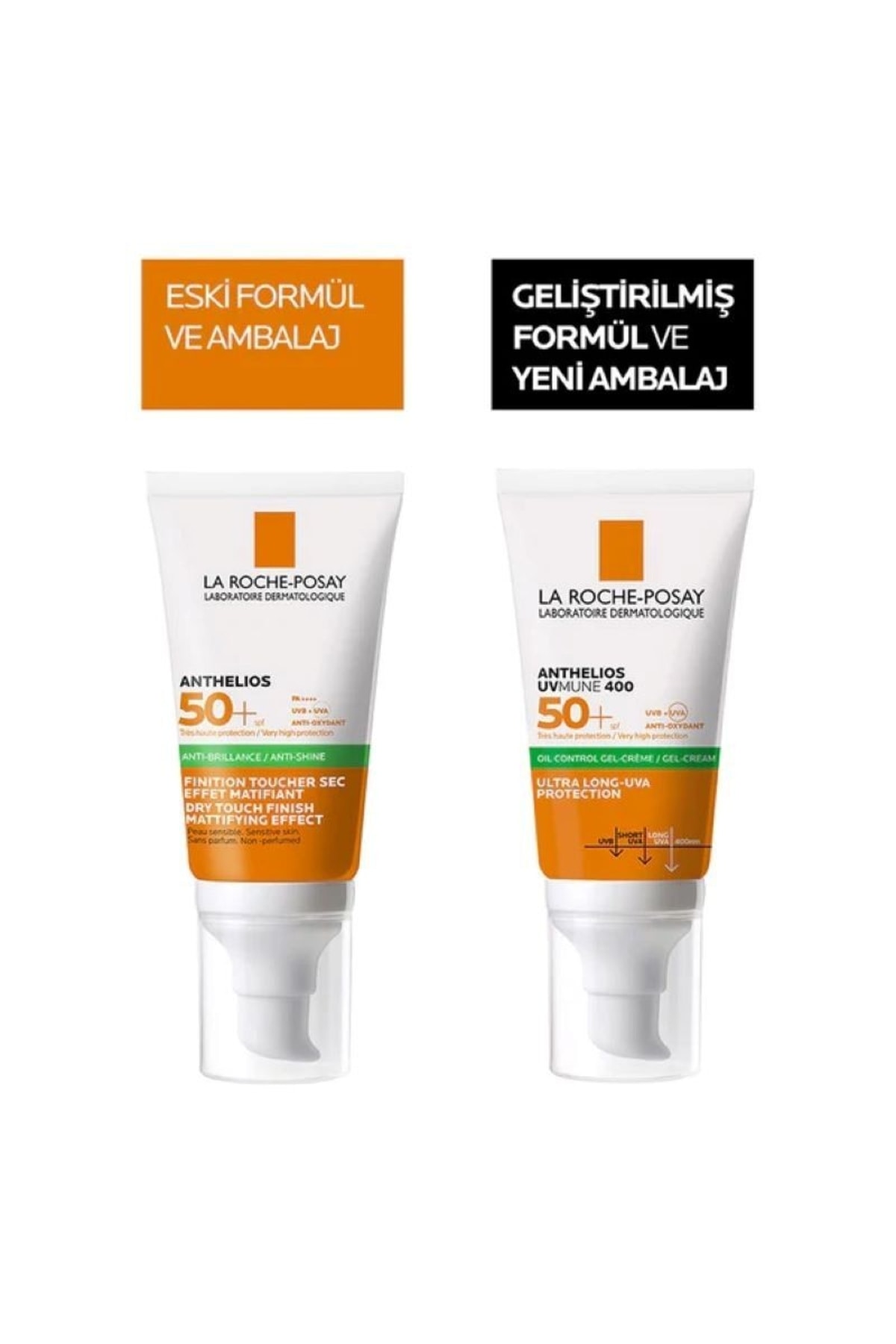 La Roche Posay Anthelıos Uvmune 400 Oıl Control Gel-cream 50 ml -spf 50