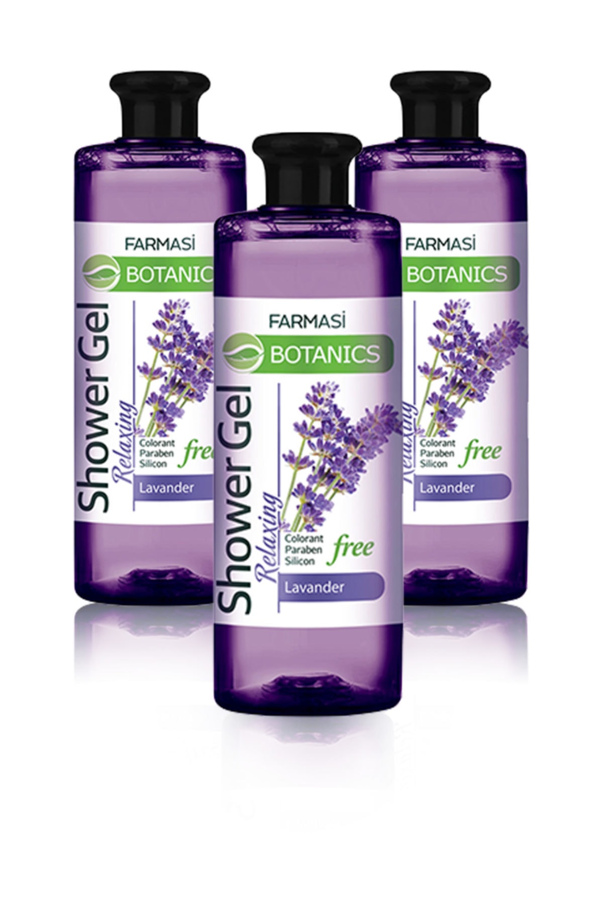 Farmasi Botanics Lavanta Özlü Rahatlatıcı Duş Jeli-500 ml 3 Adet