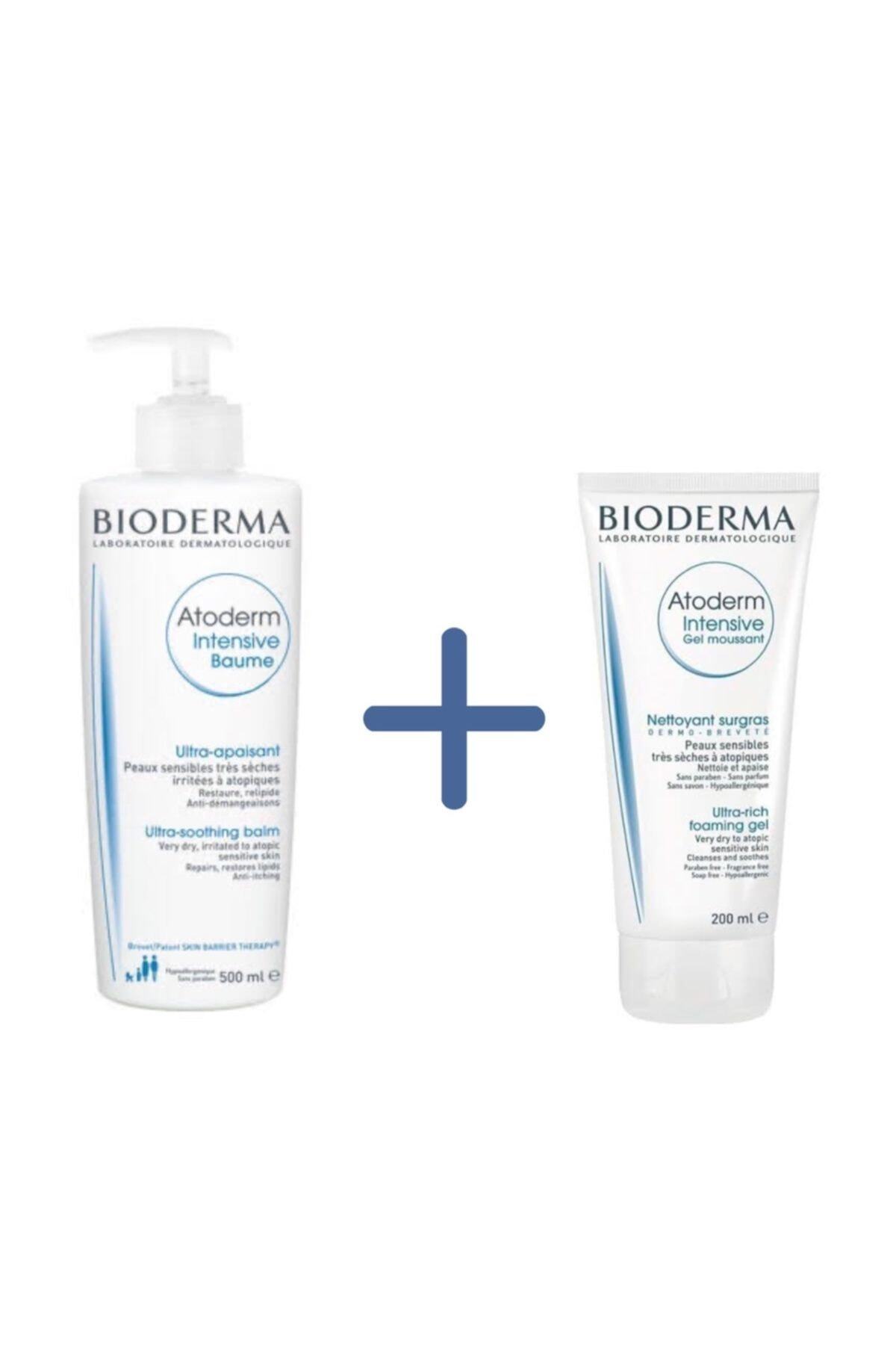 Bioderma Bıoderma Atoderm Intensıve Baume 500ml. + Bıoderma Atoderm Intensıve Foamıng Gel 200ml.