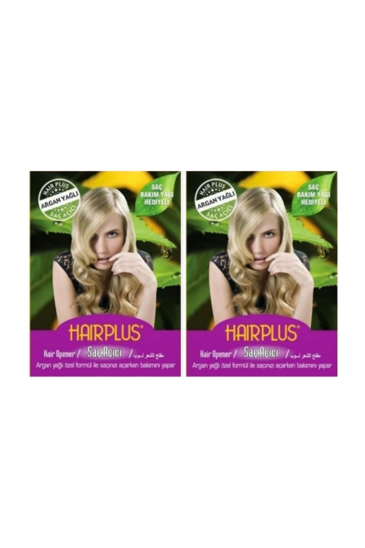 Hairplus Argan Yağlı Saç Renk Açıcı X 2 Adet
