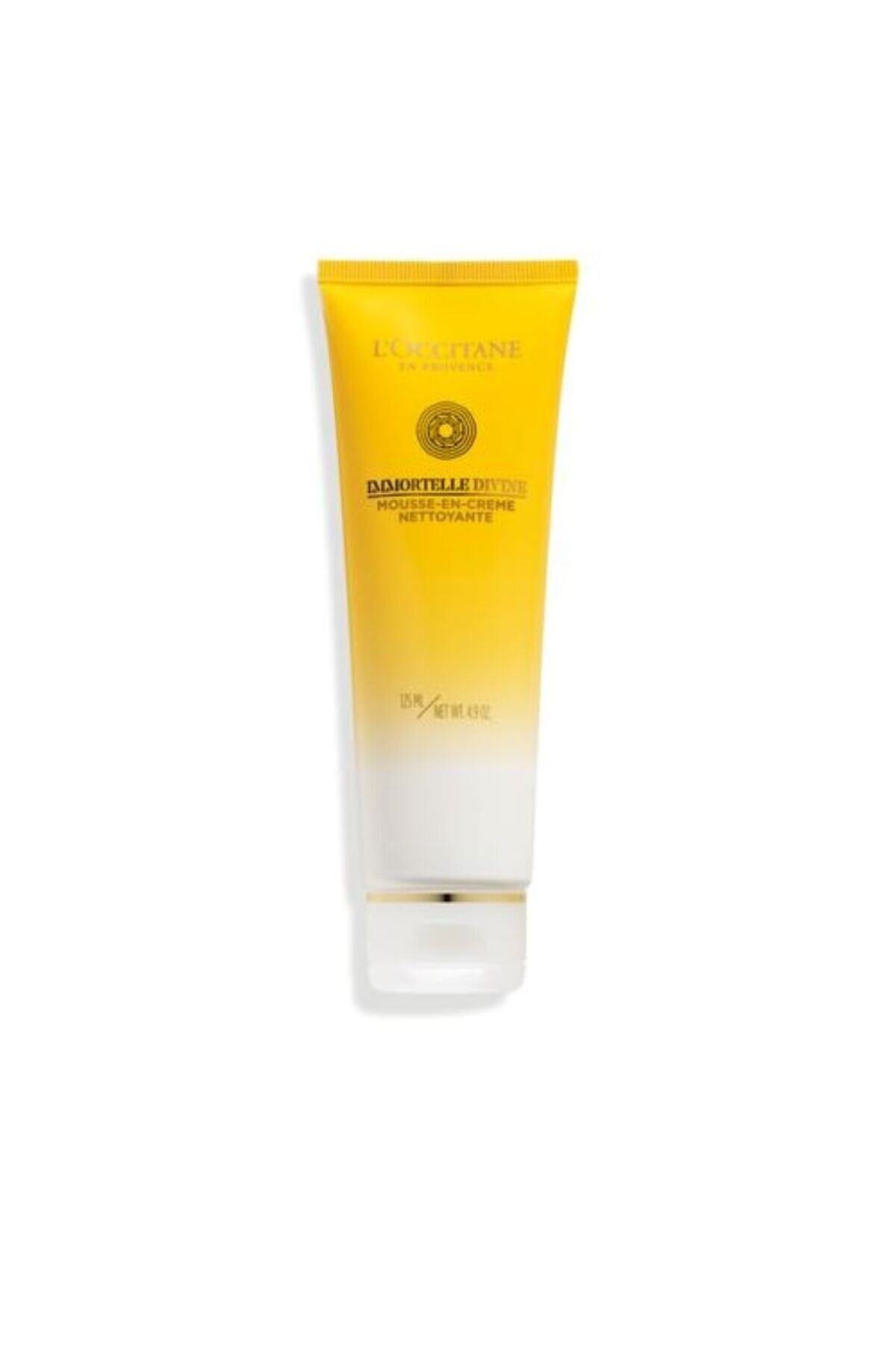 L'Occitane Immortelle Divine Yaşlanma Karşıtı Temizleyici Köpük, Ölmezotu Yağı İçeren, E Vitamini, 125 ml