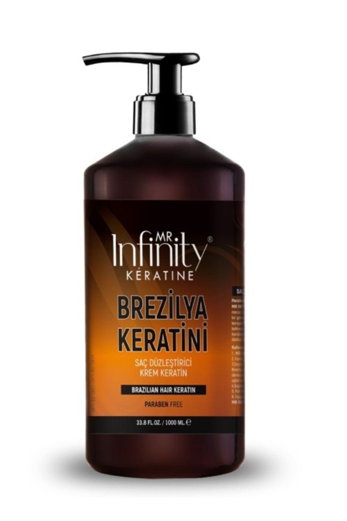 mr infinity Brazilian Keratin Düzleştirici 1000ml