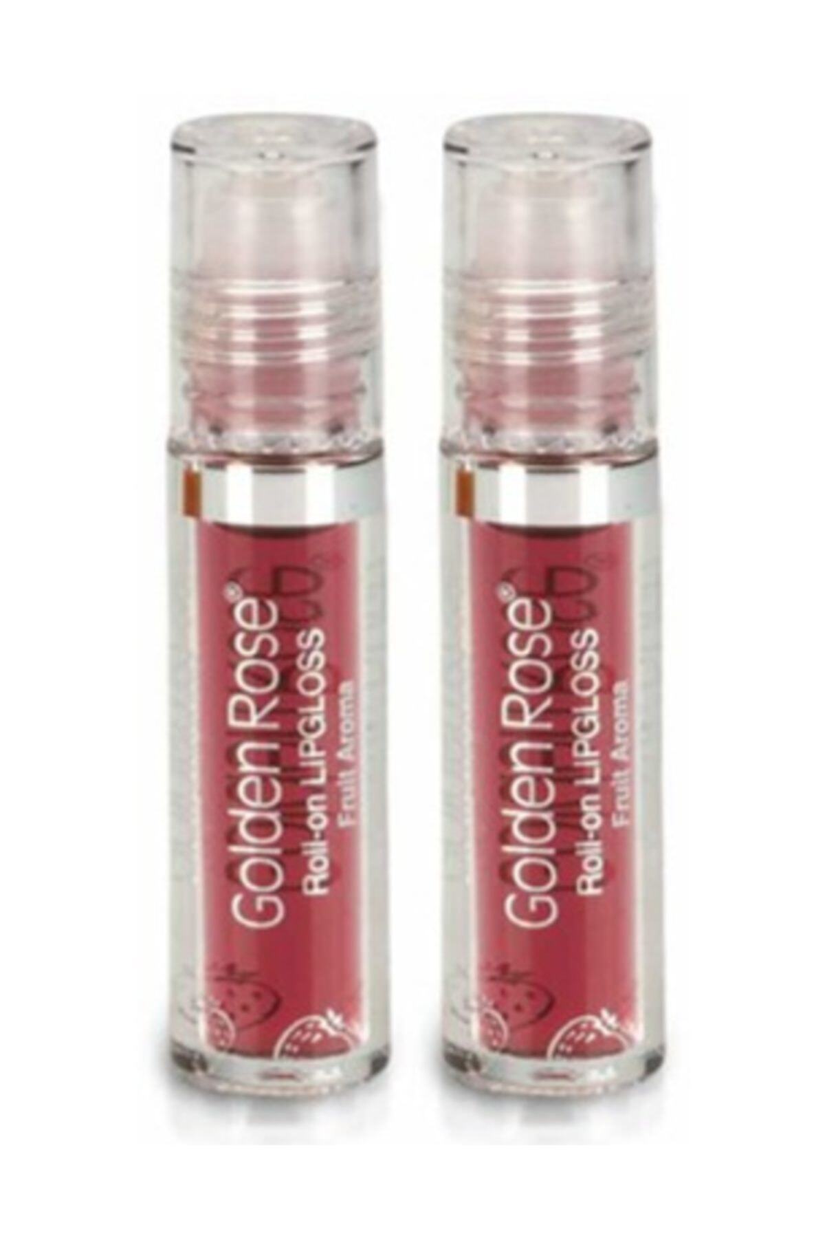Golden Rose Meyveli Dudak Parlatıcısı Roll On Lipgloss Çilek X 2