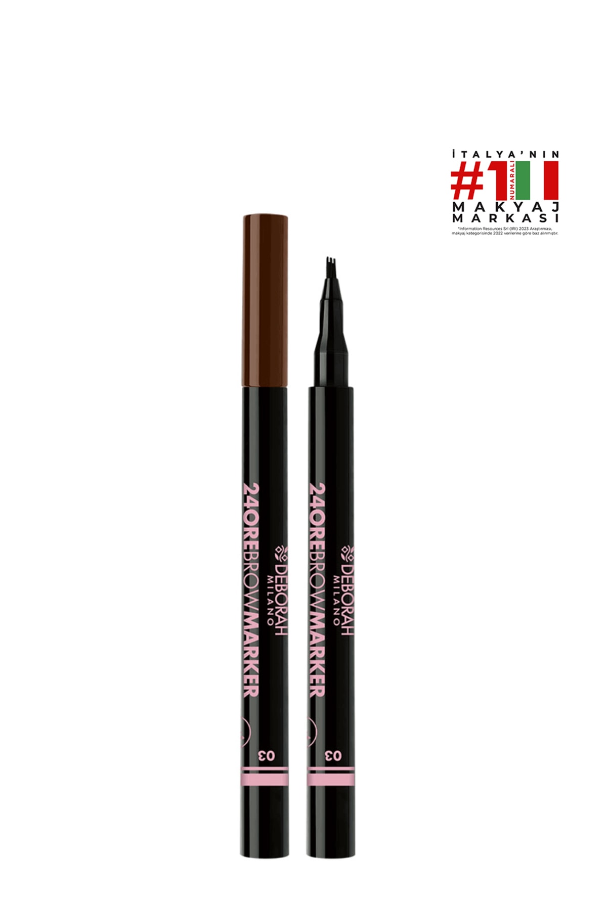 Deborah Milano Dark Brown 24 Ore Eyebrow Marker Kaş Kalemi No 03