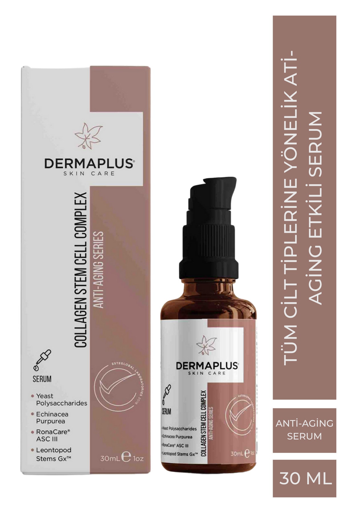 Dermaplus Md Collagen Stem Cell Complex Kolajen Kök Hücre Anti-Aging Yüz Serumu 30 mL