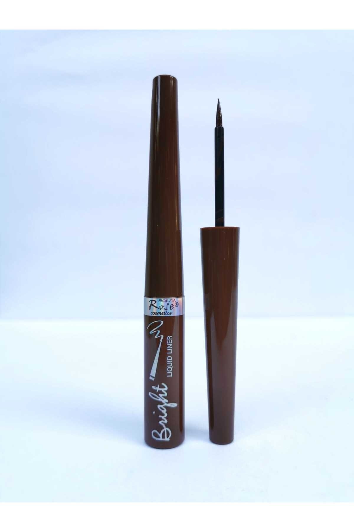 Roesıa Rose Cosmetics Rose Fırçalı Renkli Eyeliner - Waterproof Color Liner