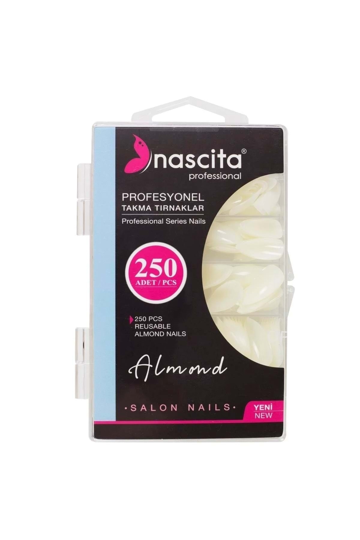 nascita 250'li Kutulu Almond Takma Tırnak - 172