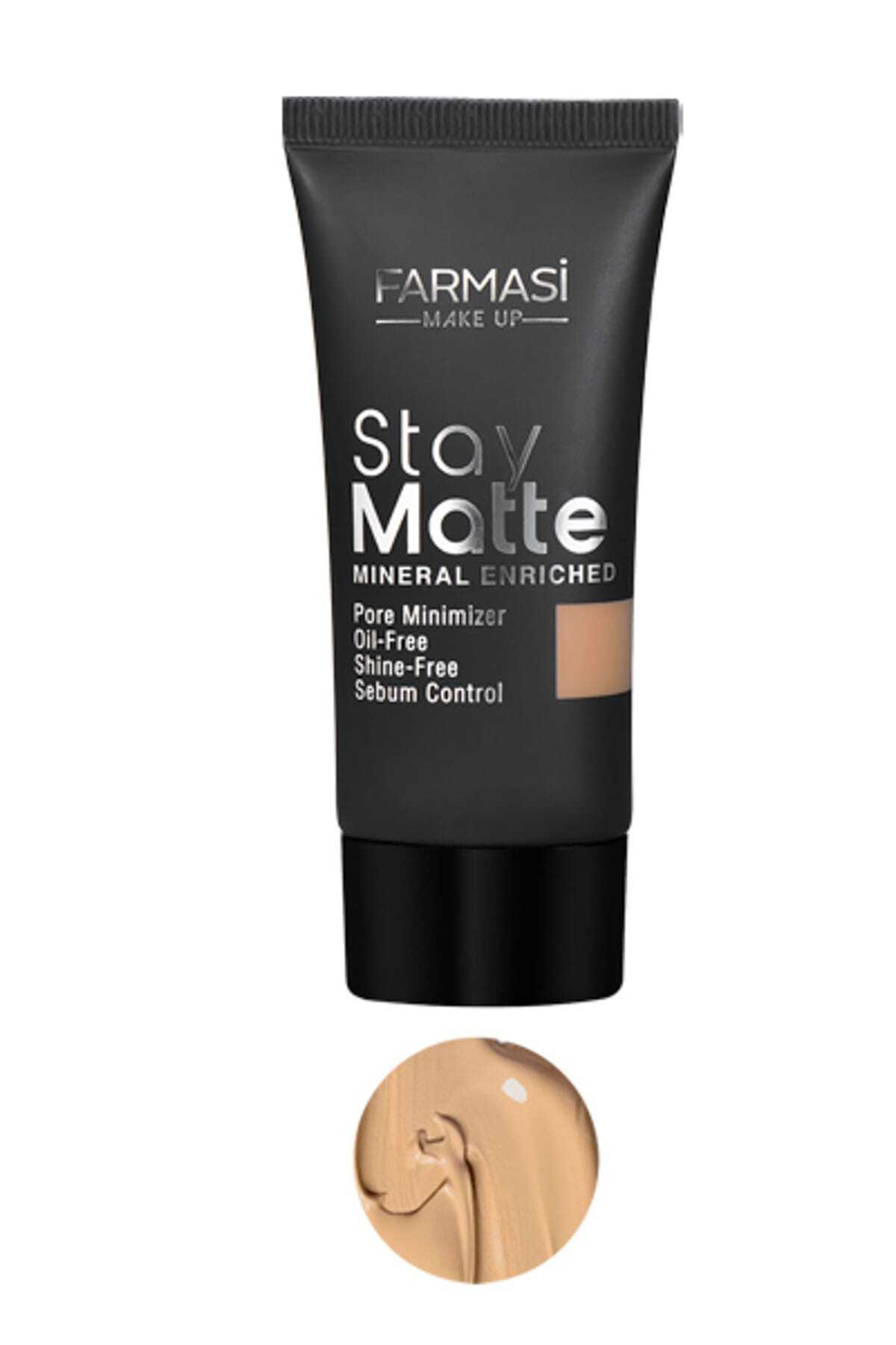 Farmasi Fondöten - Stay Matte Foundation Sun Tan 05 30 ml 8690131772345