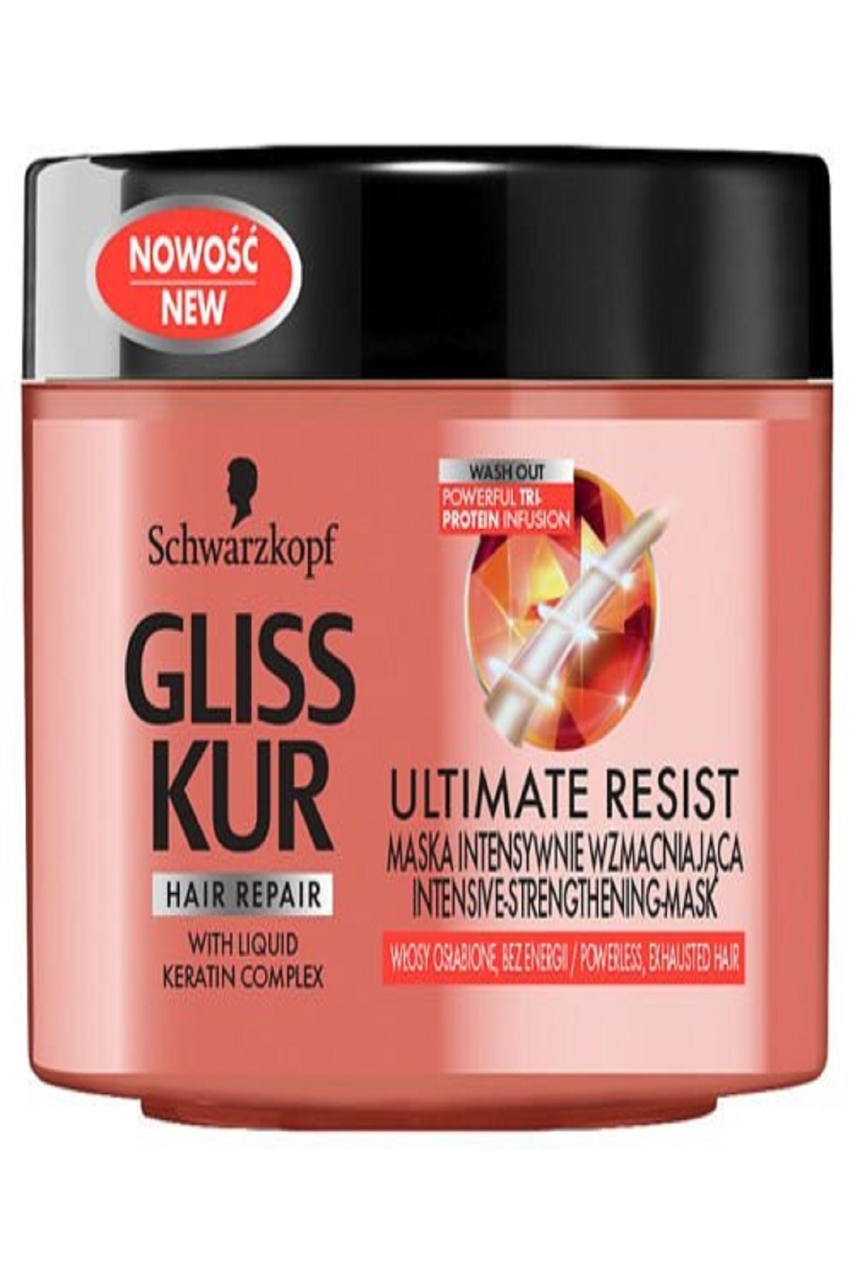 Gliss Saç Bakım Maskesi - Magnıfıcent Strenght 200 ml 9000100998895