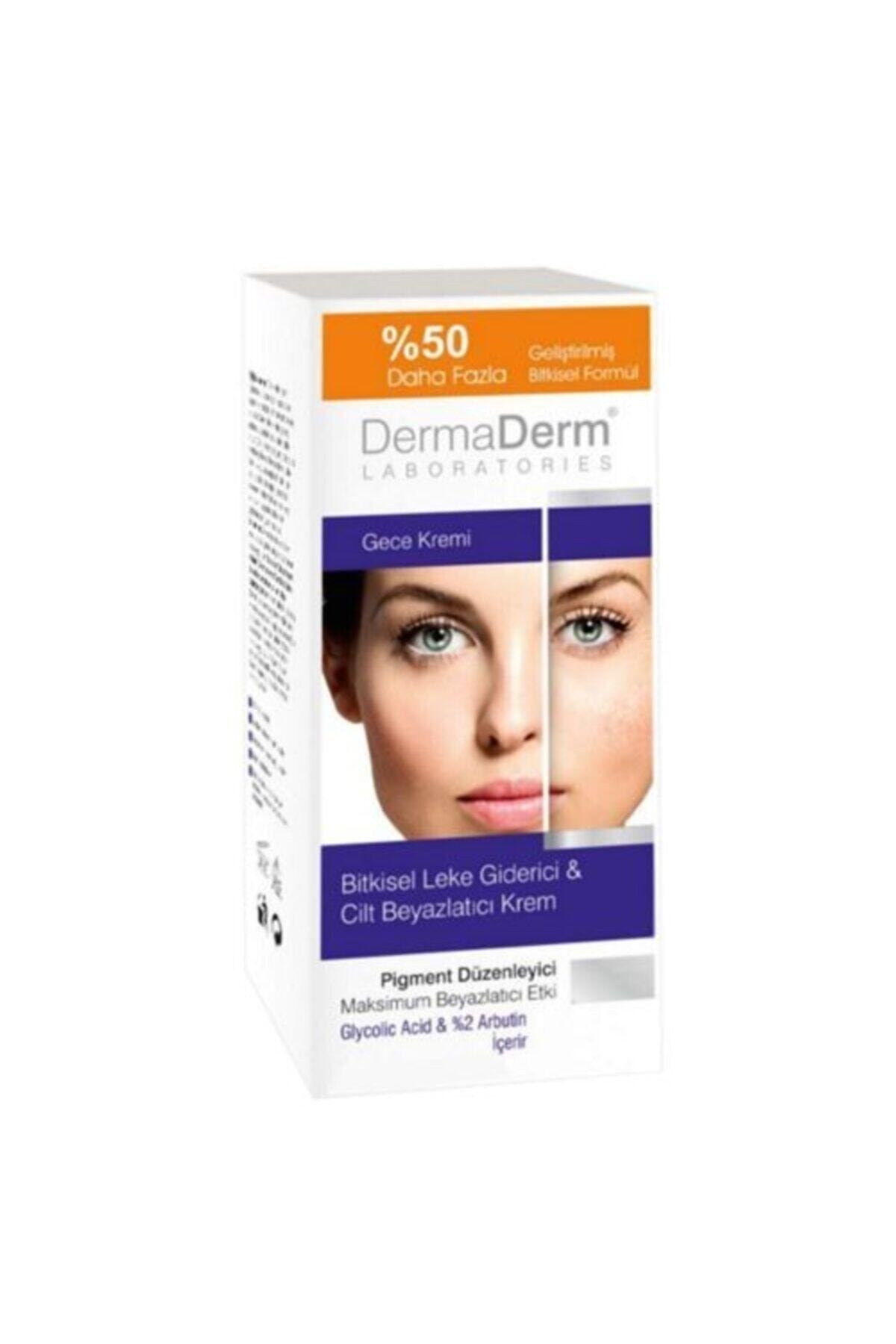 Erbilden Dermaderm Bitkisel Krem Gece