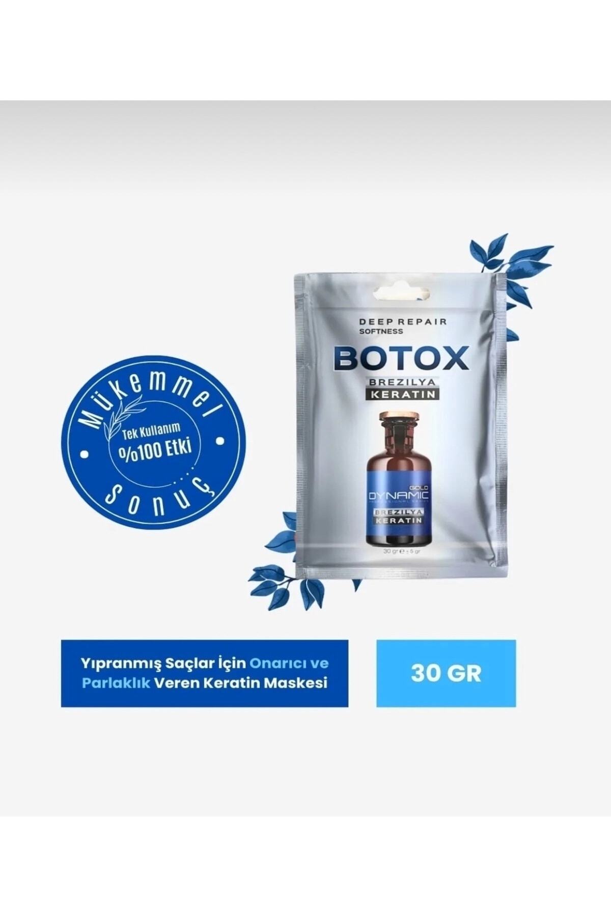 Dynamic Gold Botox Brezilya Keratin - Saç Düzleştirici Krem