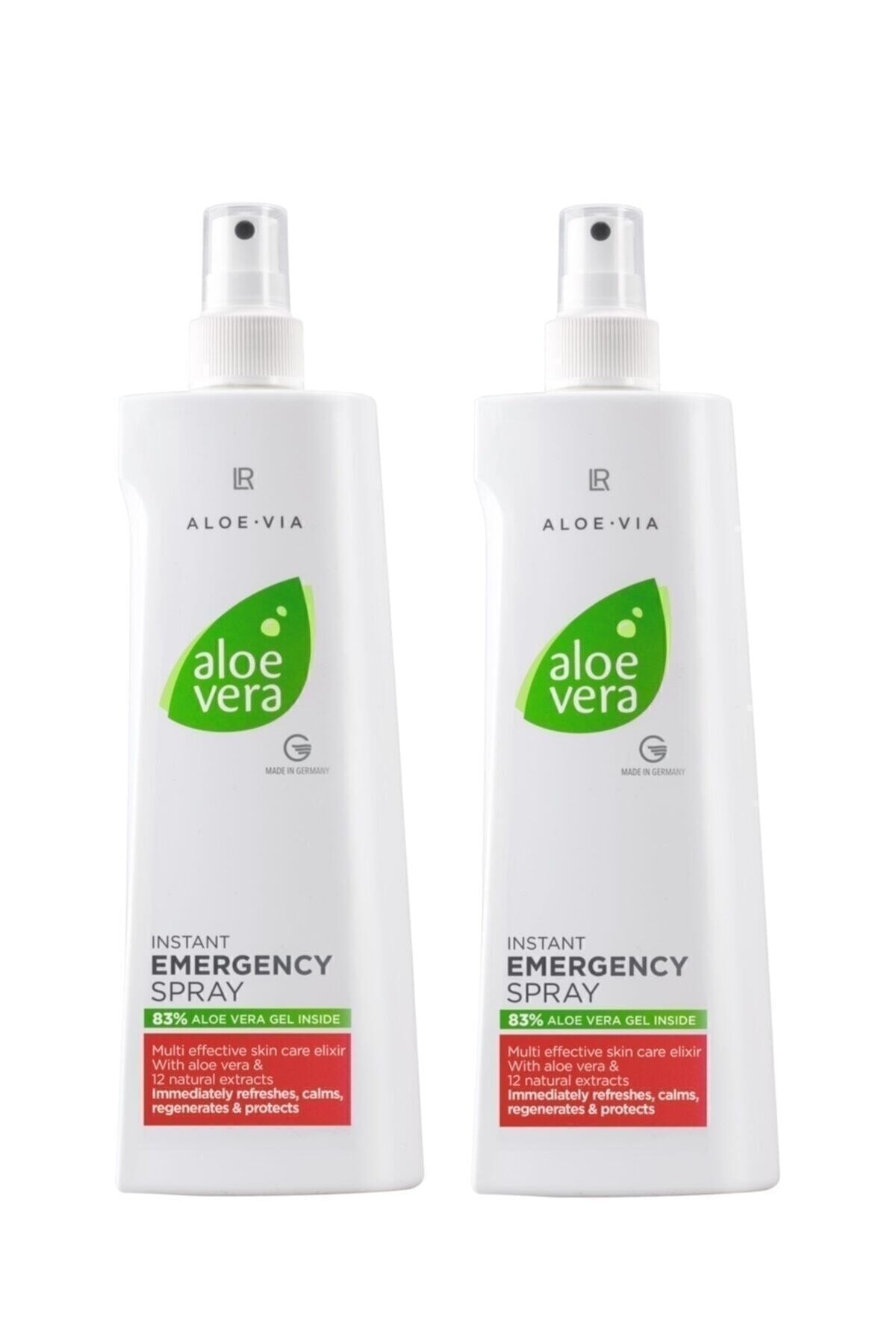 LR Aloe Vera Acil Durum Yardım Spreyi - Büyük Boy - 2 X 400 ml