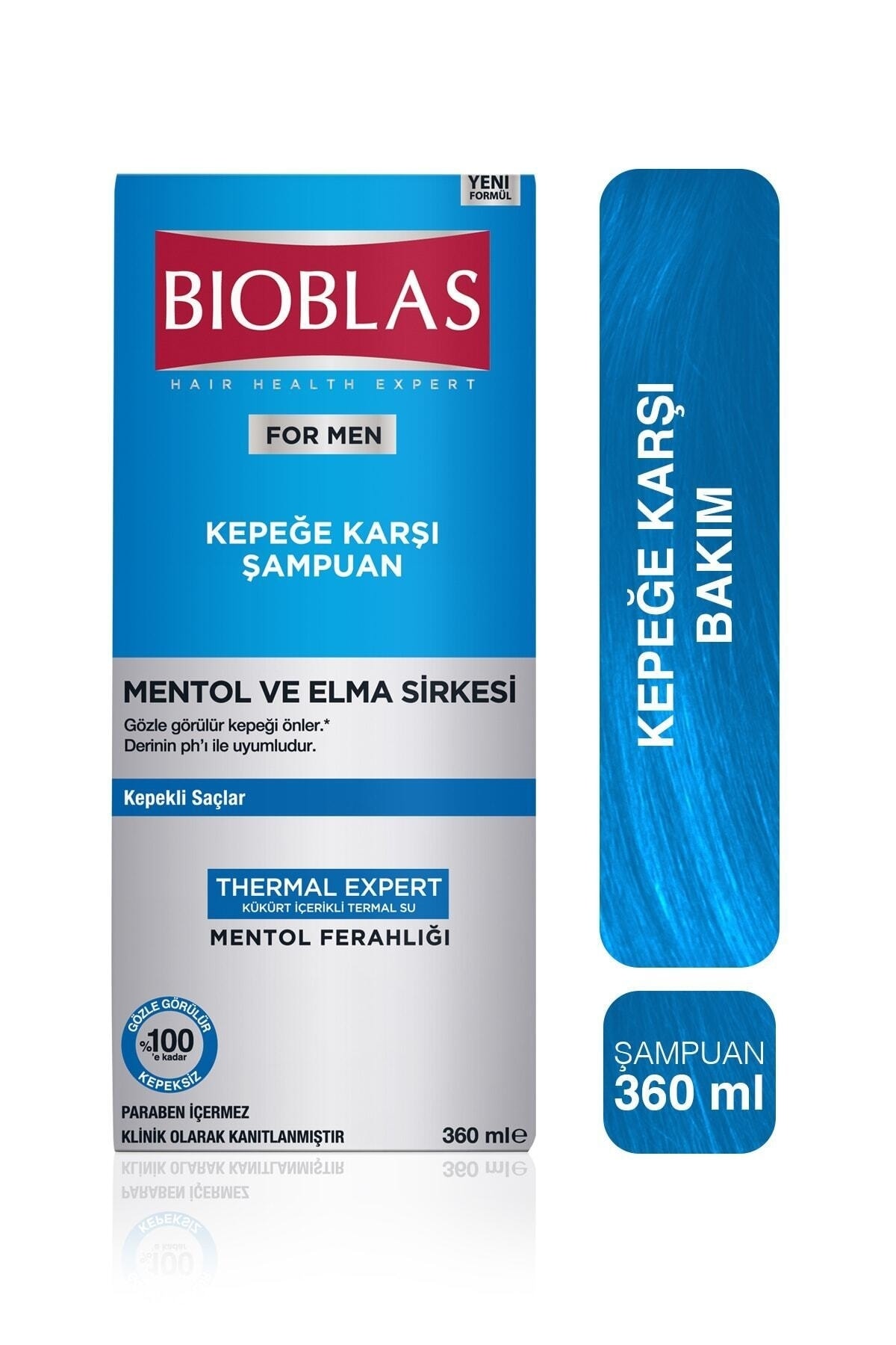 Bioblas Thermal Expert Men Kepeğe Karşı Şampuan 360 ml - BioCare