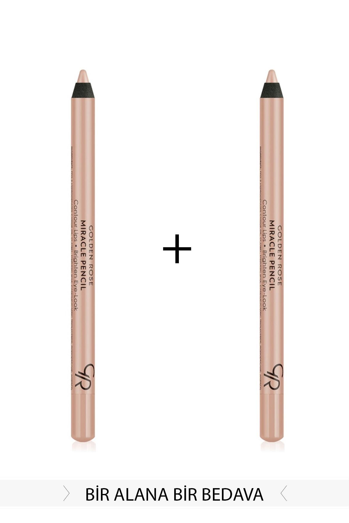 Golden Rose 2'li Set Göz&Dudak Aydınlatıcı Kalem - Miracle Pencil Contour Lips Brighten Eye-Look KMIR