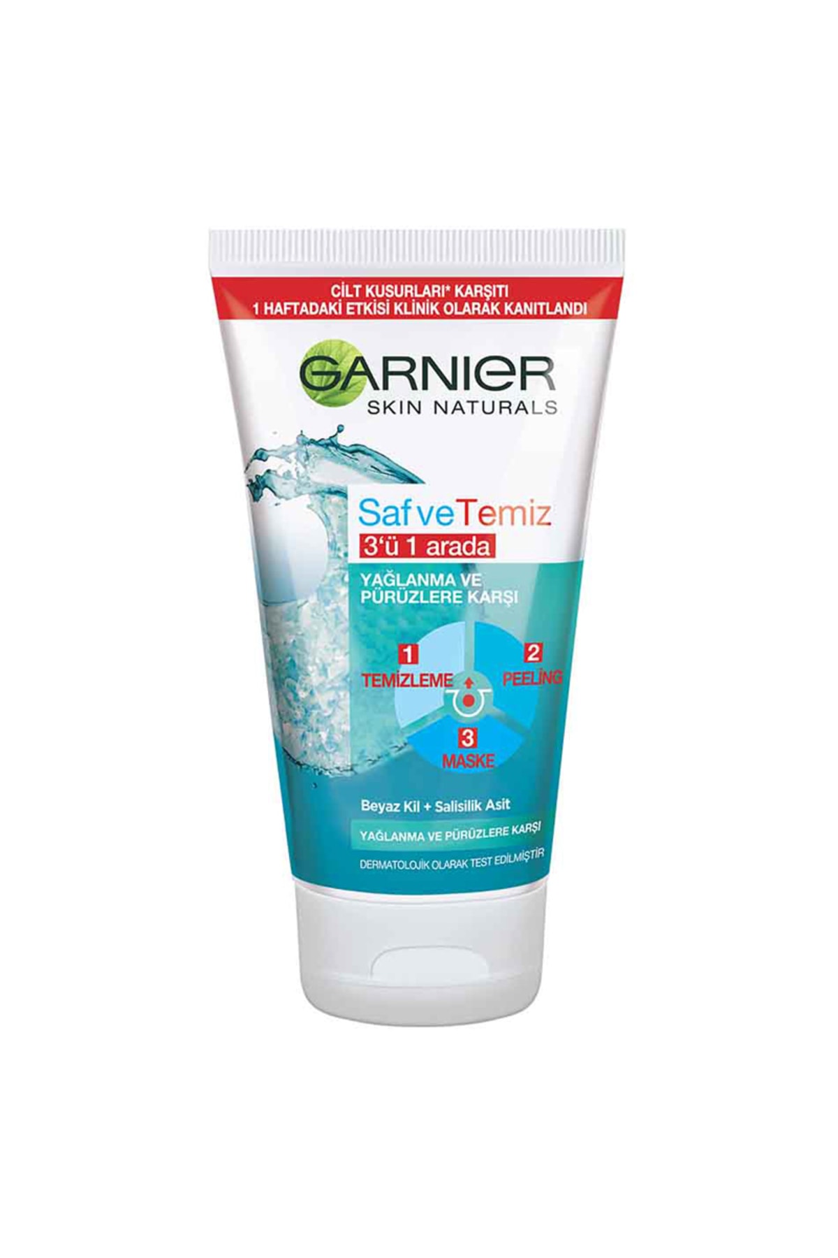 Garnier Saf & Temiz 3'ü 1 Arada Peeling 150 ml