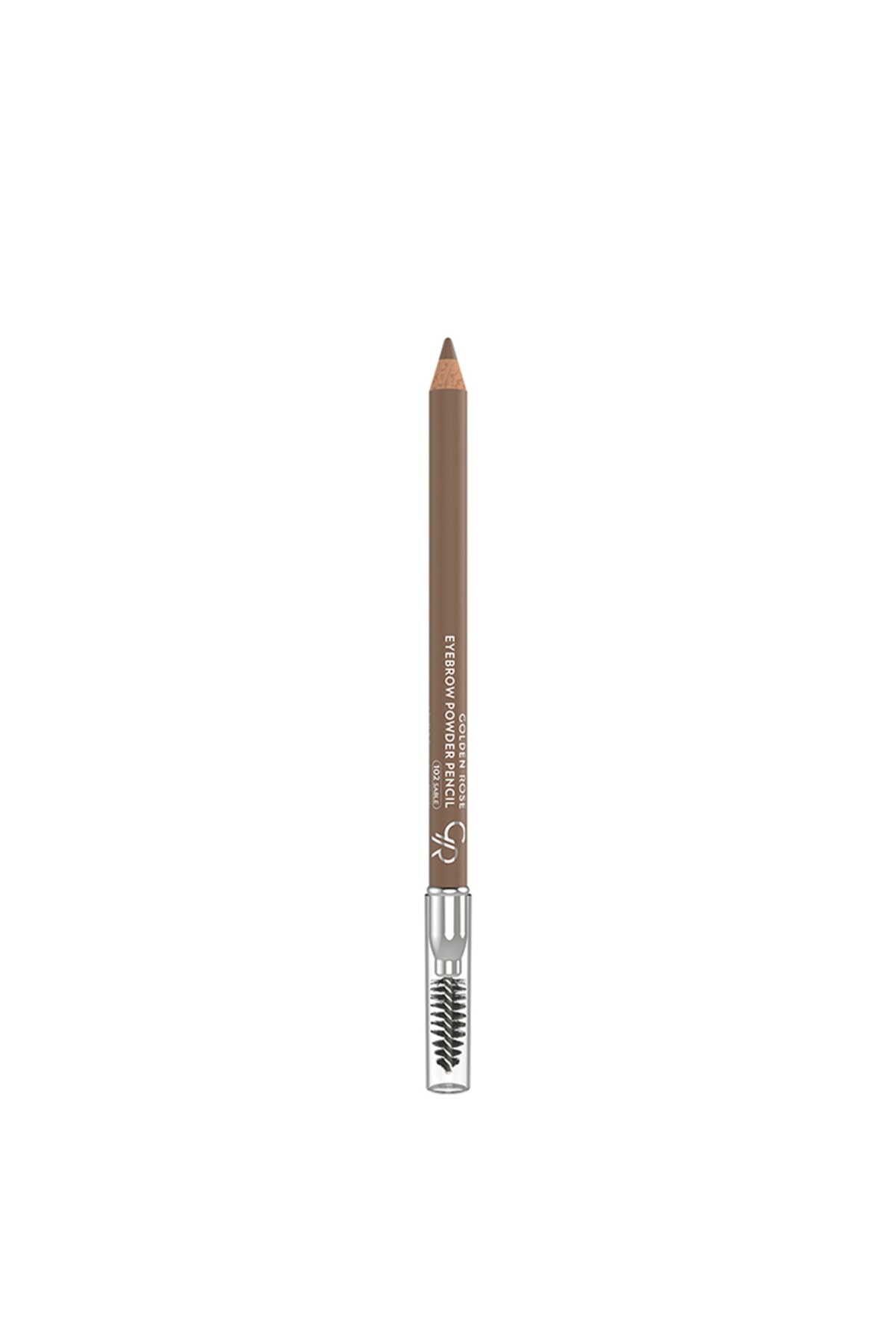 Golden Rose Eyebrow Powder Pencil No: 102 Sable - Pudralı Fırçalı Kaş Kalemi