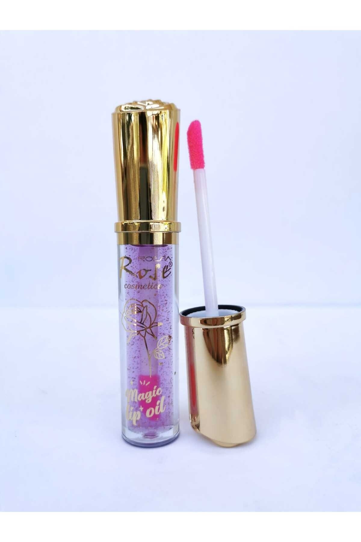 AİLY COSMETİCS Rose 24K Gold Sihirli Dudak Parlatıcı - Magic Lip Oil