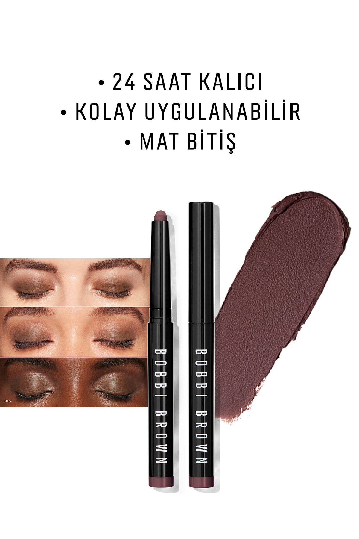 BOBBI BROWN Long-wear Cream Shadow Stick Kalem Göz Farı - Bark 716170109503