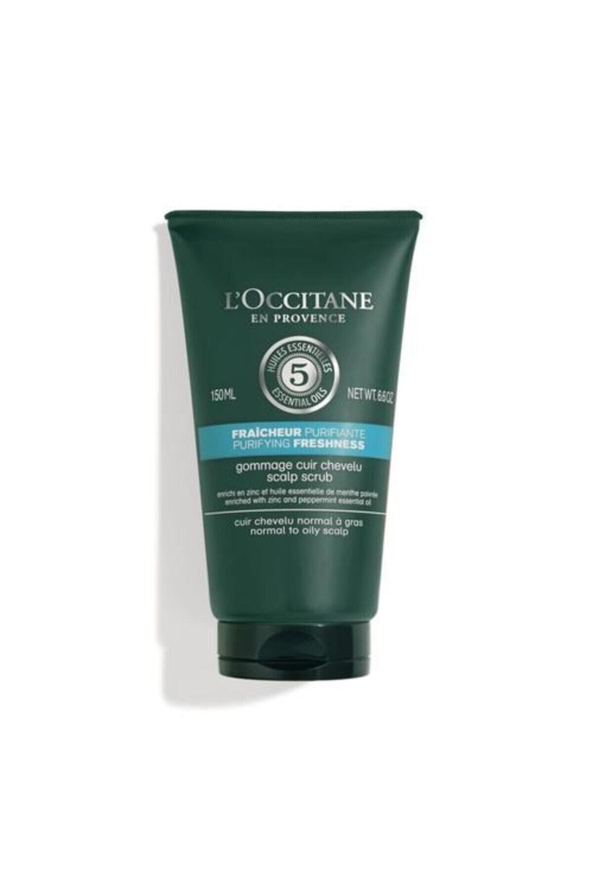 L'Occitane Purifying Freshness Scalp Scrub - Aromakoloji Arındırıcı & Canlandırıcı Saç Derisi Scrubı 150 Ml
