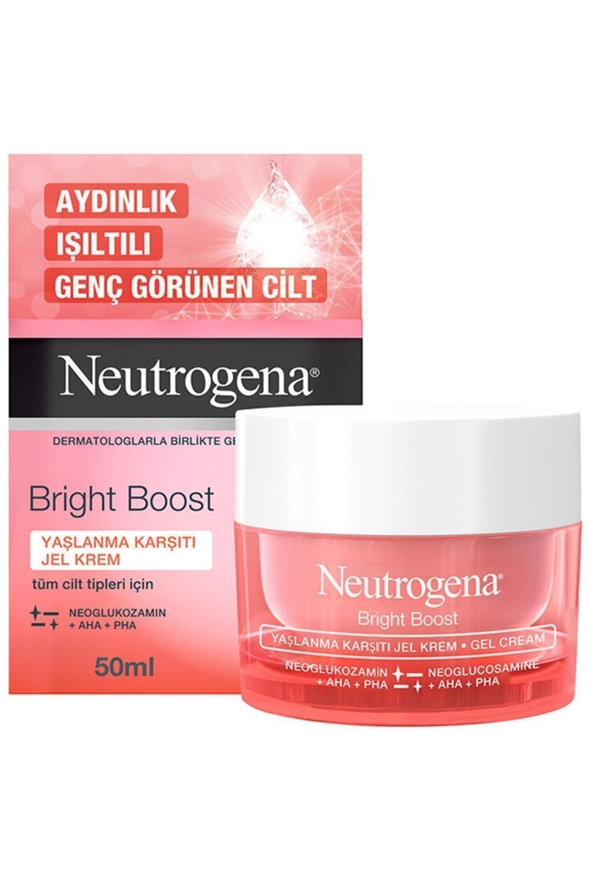 Neutrogena Bright Boost Yaşlanma Karşıtı Jel Krem 50 Ml KoçaKozmetik.