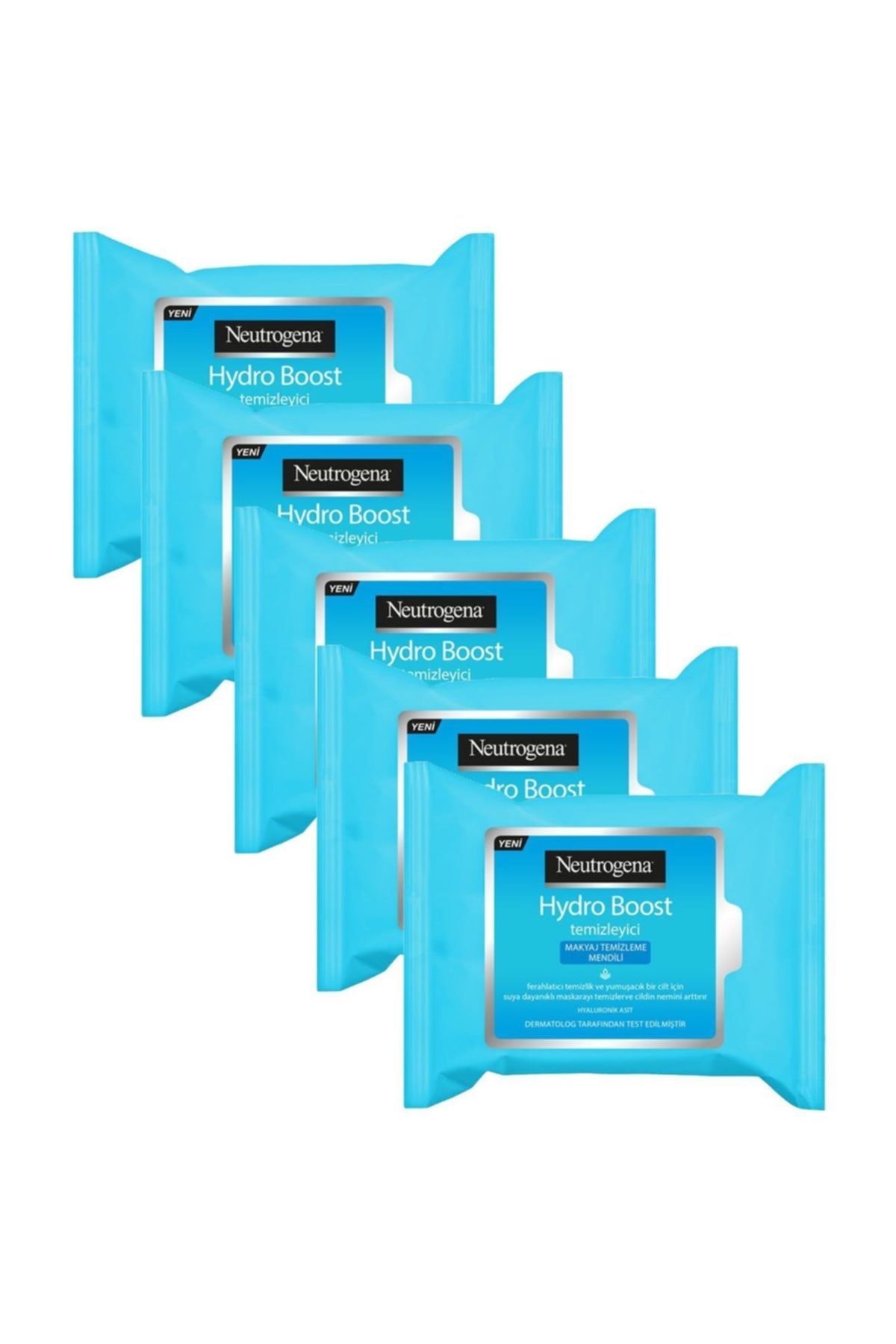 Neutrogena Hydro Boost Makyaj Temizleme Mendili 25 Adet X 5 Adet