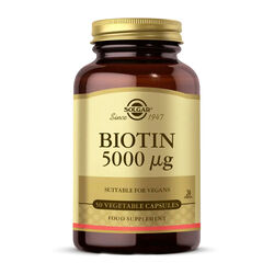 Solgar Biotin 5000 Mcg 50 Kapsül : Amazon.com.tr: Sağlık ve Bakım