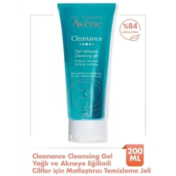 Avene Cleanance Karma ve Yağlı Ciltler İçin Temizleme Jeli 200 ml