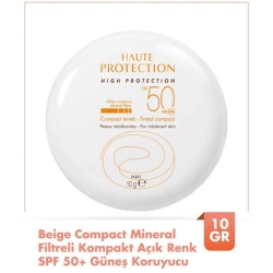 Avene Haute Protection Compact Sable SPF50 - Güneş Koruyucu Etkili Kapatıcı Kompakt Krem 10 gr