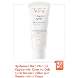 Avene Hydrance Riche Cream Kuru Ciltler için Nemlendirici Krem 40ml