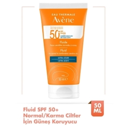 Avene Solaire SPF50+ Fluid Ultra Light 50 ml