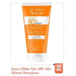 Avene Solaire Kuru Ciltler için Güneş Kremi SPF50+ 50 ml