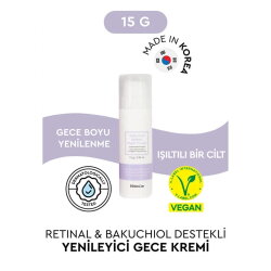 BibimCos Bakuchiol-Retinal Gece Kremi 15g