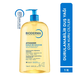 Bioderma Atoderm Shower Oil - Çok Kuru Ciltler için Duş Yağı 1lt