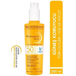 Bioderma Photoderm Güneş Koruyucu Sprey SPF 50+ 200 ml
