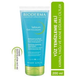 Bioderma Sebium Yağlı ve Karma Ciltler için Temizleme Jeli 200ml
