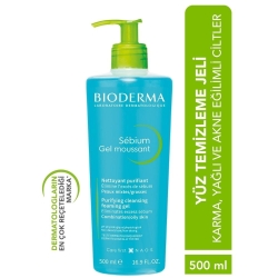Bioderma Sebium Foaming Temizleme Jeli 500ml