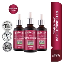 Bioxcin Forte Saç Dökülmelerine Karşı Serum 3x50ml