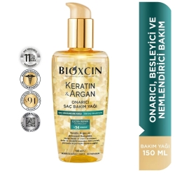 Bioxcin Keratin & Argan Onarıcı Saç Bakım Yağı 150ml