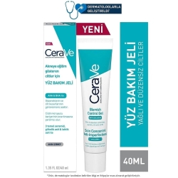 Cerave Yağlı ve Düzensiz Ciltler için Yüz Bakım Jeli 40ml