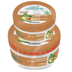 Cire Aseptine Soft Prebiyotik Avokado Krem 100ml + 30ml