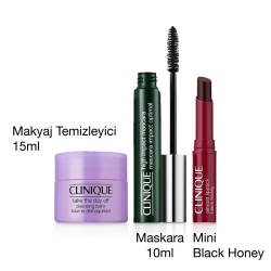 Clinique 3'lü İkonik Makyaj Set