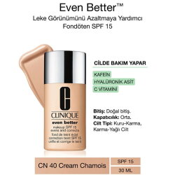 Clinique Even Better Fondöten SPF15 Chamois N:4 30ml