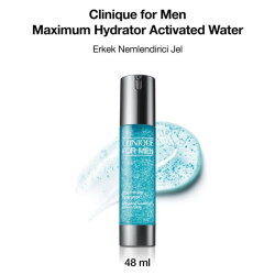 Clinique For Men Maximum Hydrator Activated Water Gel 48ml - Erkekler için Yağsız Nemlendirici Krem