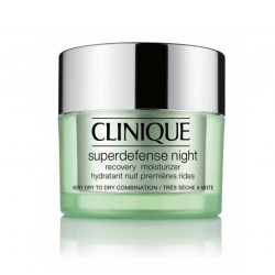 Clinique Superdefence Night Recovery Moisturizer 50ml - Yaşlanma Karşıtı Gece Kremi
