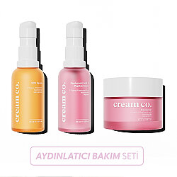 Cream Co. Aydınlatıcı Cilt Bakım Seti