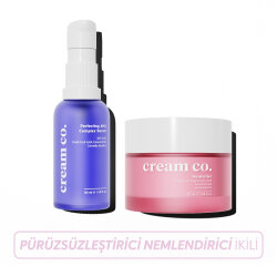 Cream Co. Pürüzsüzleştirici Nemlendirici Set