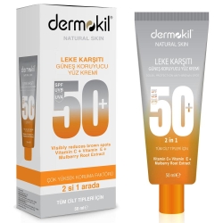 Dermokil Leke Karşıtı Güneş Koruyucu Yüz Kremi 50ml