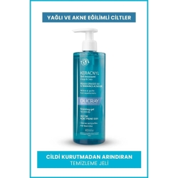 Ducray Keracnyl Yağlı Cilt Temizleme Jeli 400ml