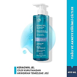 Ducray Keracnyl Yüz Temizleme Jeli 400ml