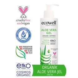 Ecowell Aloe Vera Jel 200ml